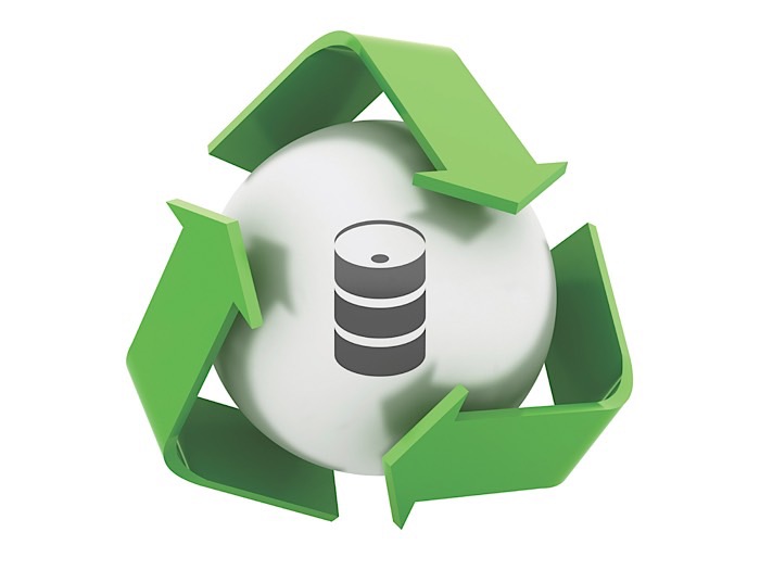 recycle oil symbol