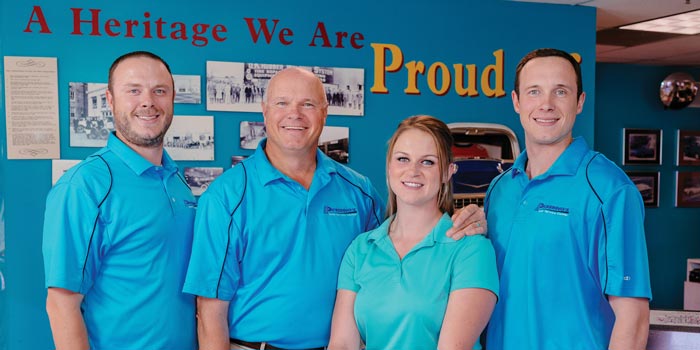 Pickering's Auto staff