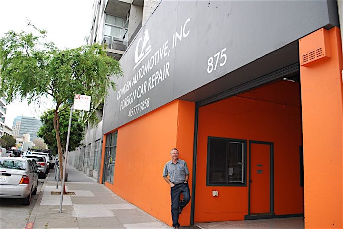 Paul Cowden, long-time owner of Cowden Automotive, Inc. in San Francisco, CA