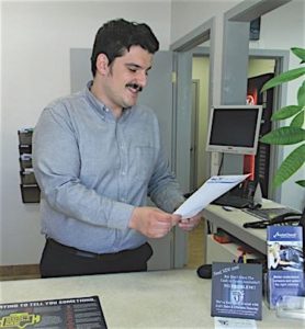 Marc Koprinarov, service advisor