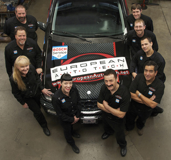 John and his team at European Auto Tech.
