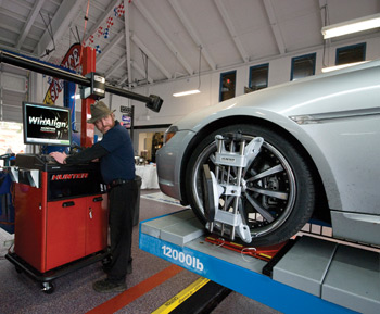 theo's automotive boasts 10 bays, eight lifts and state-of-the-art equipment.