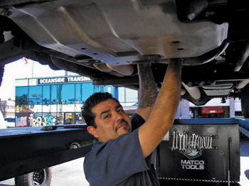 robert aceves-palos, chassis technician.