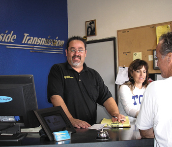 dennis garringer, general manager, and dean's wife kristal, the 