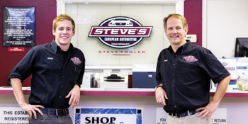 steve fowler and his son jordan.