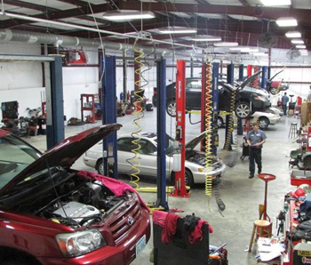 moving to a new facility has also allowed tom and cindi to consider ways to improve shop efficiency as well as profitability at japanese auto masters. 
